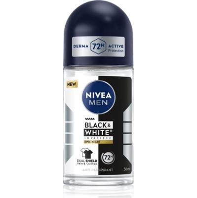 NIVEA MEN Black & White Epic Night antyperspirant roll-on 72 godz. 50 ml
