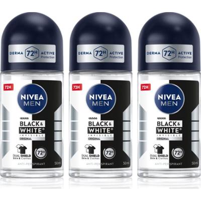 NIVEA MEN Black & White Invisible Original antyperspirant w kulce wygodne opakowanie