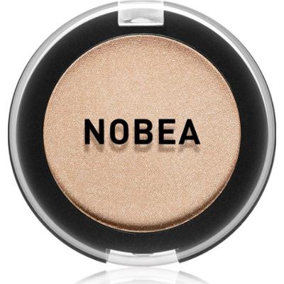 NOBEA Day-to-Day Mono Eyeshadow cienie do powiek z brokatem odcień Toasted almond 3,5 g