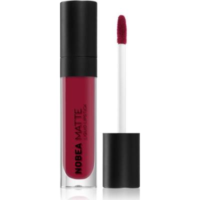 NOBEA Day-to-Day Matte Liquid Lipstick pomadka matowa w płynie odcień Maroon #M10 7 ml