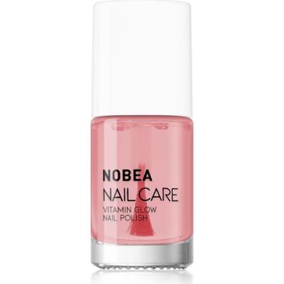 NOBEA Nail Care Vitamin Glow Nail Polish lakier pielęgnujący do paznokci 6 ml