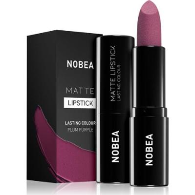 NOBEA Day-to-Day Matte Lipstick szminka matowa odcień Plum purple #M15 3 g