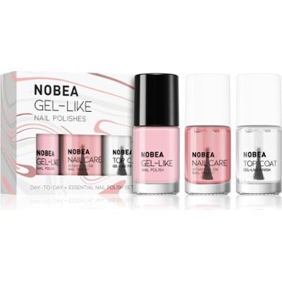 NOBEA Day-to-Day Essential Nail Polish Set zestaw lakierów do paznokci Essential nail polish set