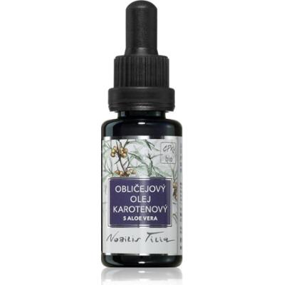 Nobilis Tilia Obličejový olej Karotenový s Aloe Vera olejek pielęgnacyjny do twarzy 20 ml