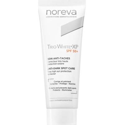 Noreva Trio White XP Anti-Dark Spot Care SPF 50+ krem do opalania twarzy przeciw przebarwieniom skóry SPF 50+ 40 ml