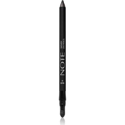 Note Cosmetique Smokey Eye Pencil wodoodporna kredka do oczu 01 Black 1,2 g