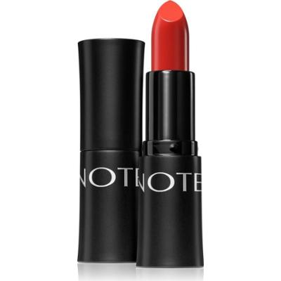 Note Cosmetique Deep Impact kremowa szminka do ust odcień 12 Flaming Heart Red 4,5 g