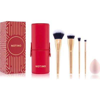 Notino Gift Set Make-up Brushes and Sponge Gift Set zestaw pędzli z etui