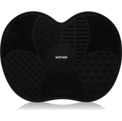 Notino Makeup Brushes Silicone Cleaning Mat For Make-Up Brushes mata czyszcząca na pędzle Black 1 szt.