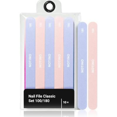 Notino Nail File Classic Set 100/180 zestaw pilników
