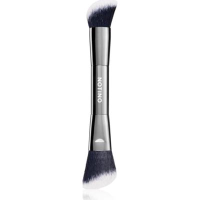 Notino Dual-End Contour Brush 440 pędzel do różu, konturowania i rozświetlacza dwustronny 1 szt.