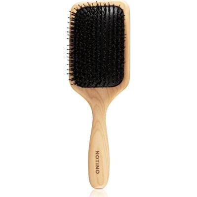 Notino Hair Collection Flat brush with boar bristles płaska szczotka z włosiem dzika 1 szt.