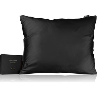 Notino Silk Collection Pillowcase jedwabna poszewka na poduszkę Black 50x60 cm