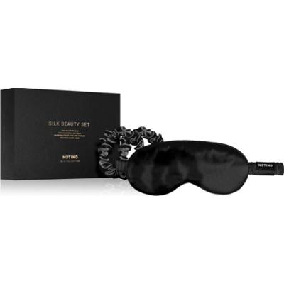 Notino Silk Collection Sleeping mask & Scrunchies Set zestaw upominkowy odcień