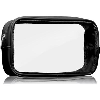 Notino Travel Collection Medium Clear Organizer przezroczysta kosmetyczka M Black 24x12,5x5 cm 1 szt.