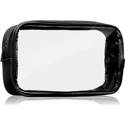Notino Travel Collection Small Clear Organizer przezroczysta kosmetyczka transparentny S Black 20x10x5 cm 1 szt.