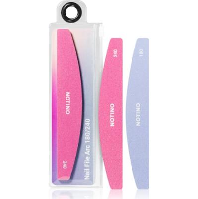 Notino Nail Tools Nail File Arc klasyczny pilniczek do paznokci o dwóch szorstkościach 180/240 1 szt.