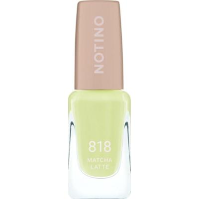 Notino Gel Effect Nail Polish lakier do paznokci z żelowym efektem 818 Matcha Latte 10 ml