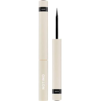 Notino Serum-Infused Lifeproof Eyeliner eyeliner w płynie na porost rzęs ze składnikami aktywnymi 01 Black 1.7 ml