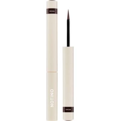 Notino Serum-Infused Lifeproof Eyeliner eyeliner w płynie na porost rzęs ze składnikami aktywnymi 02 Brown 1.7 ml