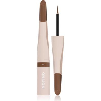 Notino Serum-Infused Lifeproof Eyebrow Liner płynne kredki do brwi z serum 02 Dark Blonde 2.8 ml