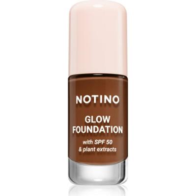Notino Foundation Glow foundation with SPF 50 & plant extracts podkład rozjaśniający SPF 50 03 Deep Warm 30 ml