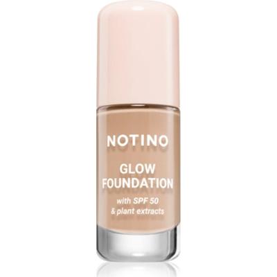 Notino Foundation Glow foundation with SPF 50 & plant extracts podkład rozjaśniający SPF 50 01 Light Cool 30 ml