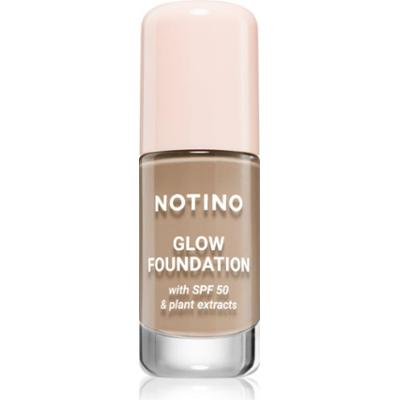 Notino Foundation Glow foundation with SPF 50 & plant extracts podkład rozjaśniający SPF 50 03 Light Warm 30 ml