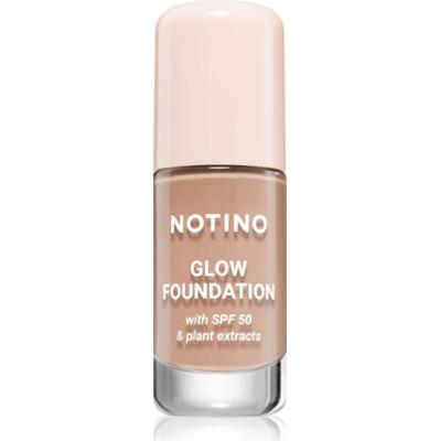 Notino Foundation Glow foundation with SPF 50 & plant extracts podkład rozjaśniający SPF 50 01 Medium Deep Cool 30 ml
