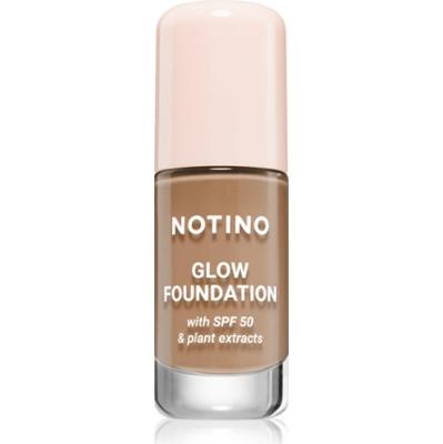 Notino Foundation Glow foundation with SPF 50 & plant extracts podkład rozjaśniający SPF 50 01 Medium Deep Neutral 30 ml
