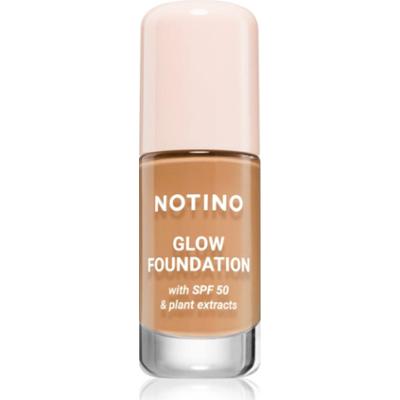 Notino Foundation Glow foundation with SPF 50 & plant extracts podkład rozjaśniający SPF 50 02 Medium Deep Neutral 30 ml