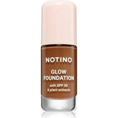 Notino Foundation Glow foundation with SPF 50 & plant extracts podkład rozjaśniający SPF 50 01 Deep Neutral 30 ml