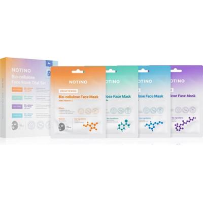 Notino Bio-cellulose Face Mask Trial Set zestaw maseczek płóciennych