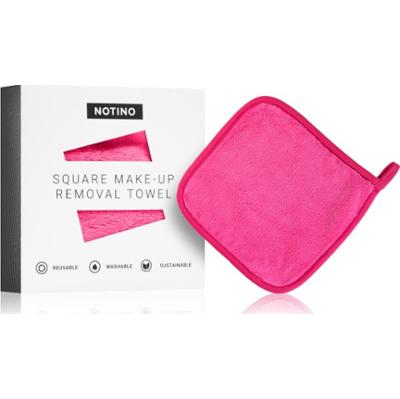 Notino Spa Collection Square Makeup Removing Towel ręcznik do demakijażu odcień Pink 1 szt.