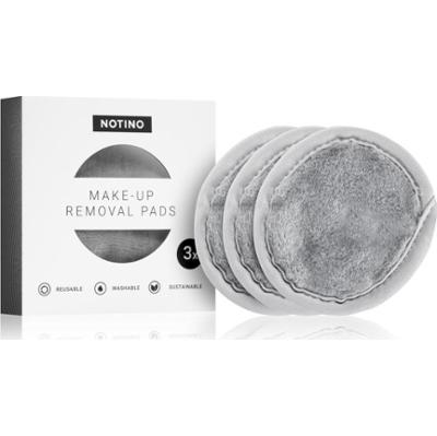 Notino Spa Collection Make-up removal pads płatki do demakijażu z mikrofibry wielokrotnego użytku odcień Grey 3 szt.