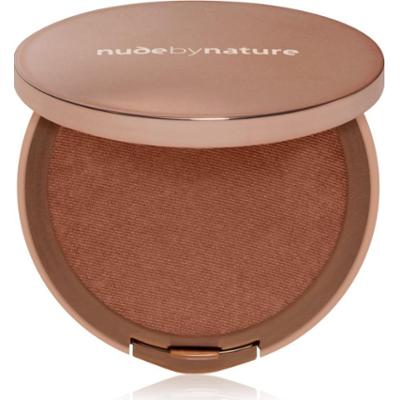 Nude by Nature Flawless Pressed Powder Foundation kompaktowy podkład pudrowy odcień C8 Chocolate 10 g