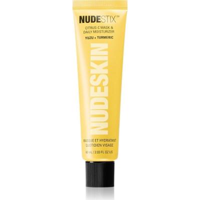 Nudestix Nudeskin Citrus-C Mask & Daily Moisturizer krem nawilżający do twarzy na dzień i na noc 60 ml