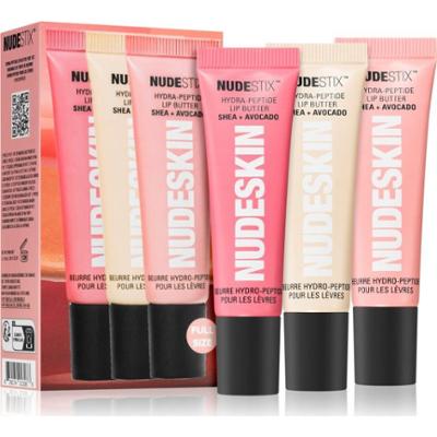 Nudestix Nudeskin Hydra-Peptide Lip Butter Tint Set zestaw upominkowy do ust