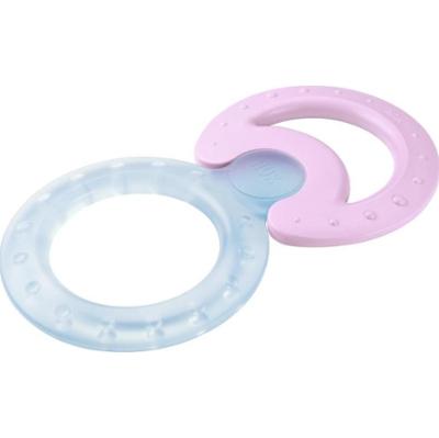 NUK Teether gryzak z efektem chłodzącym 3-12 m Violet 2 szt.