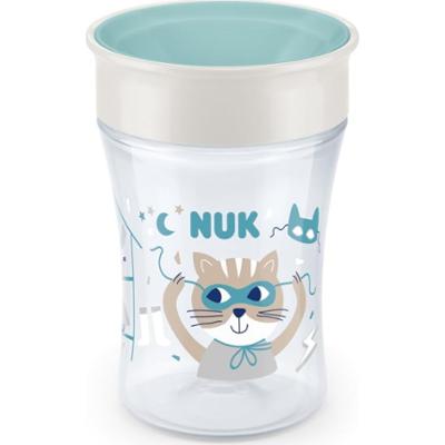 NUK Magic Cup kubek z wieczkiem 8m+ Green 230 ml