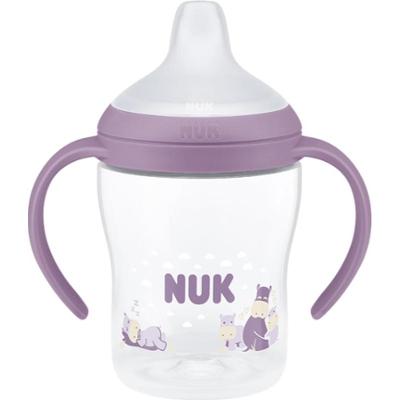 NUK Perfect Match Hippo butelka do nauki z regulacją temperatury 6m+ 150 ml
