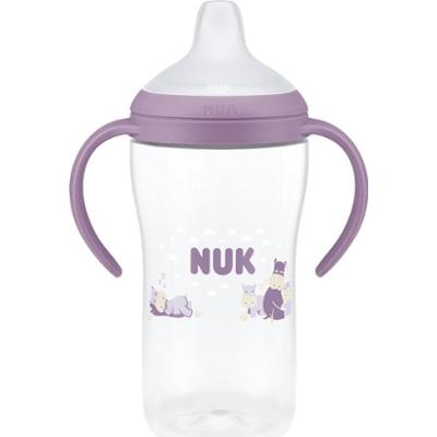 NUK Perfect Match Hippo butelka do nauki z regulacją temperatury 6m+ 260 ml