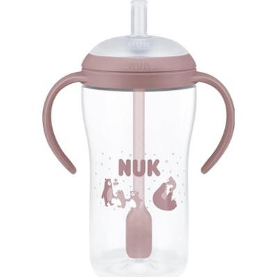 NUK Perfect Match Bear butelka ze słomką 8m+ 260 ml