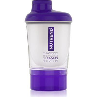 Nutrend Shaker 300 ml shaker sportowy + pojemnik 300 ml