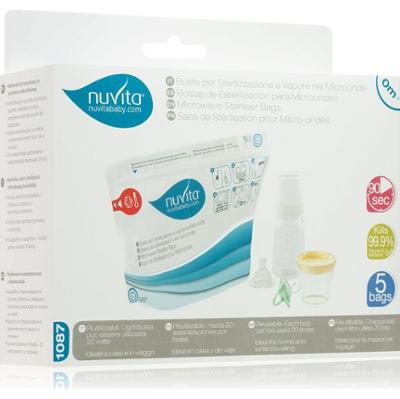 Nuvita Sterilization bags torebki do sterylizacji do kuchenki mikrofalowej 5 szt.