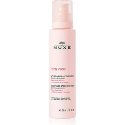 Nuxe Very Rose Creamy Make-up Remover Milk delikatne mleczko do demakijażu do wszystkich rodzajów skóry 200 ml