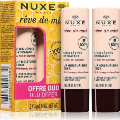 Nuxe Rêve de Miel Duo balsam do ust wygodne opakowanie