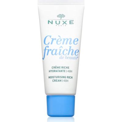 Nuxe Crème Fraîche de Beauté Moisturizing Rich Cream odżywczy krem nawilżający do skóry suchej i bardzo suchej wrażliwej 30 ml