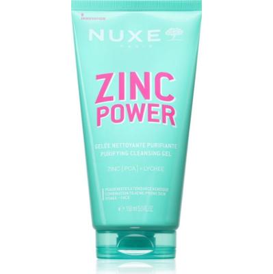 Nuxe Zinc Power Purifying Cleansing Gel żel oczyszczający przeciw niedoskonałościom skóry 150 ml