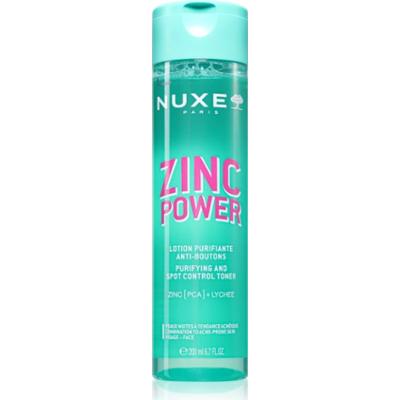 Nuxe Zinc Power Purifying And Spot Control Toner oczyszczający tonik do cery tłustej i problematycznej 200 ml